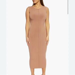 Naked Wardrobe All Snatched Sleeveless Bodycon Dress